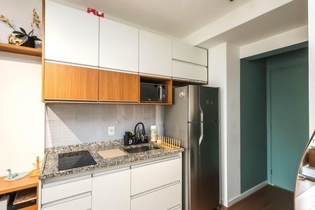 Studio à venda com 37m², 1 quarto e sem vagaCozinha