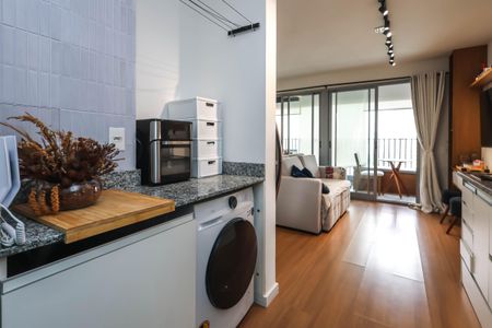 Studio à venda com 37m², 1 quarto e sem vagaCozinha