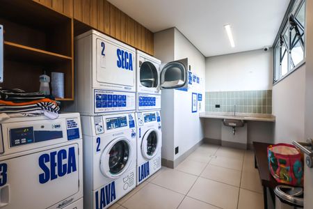 Studio à venda com 37m², 1 quarto e sem vagaLavanderia