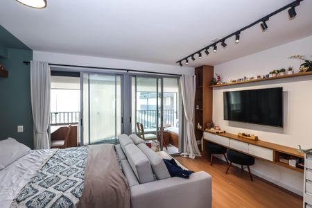 Studio à venda com 37m², 1 quarto e sem vagaSala e Quarto