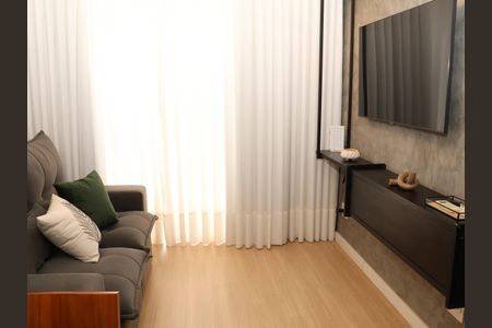 Sala de apartamento para alugar com 1 quarto, 64m² em Jardim Goiás, Goiânia