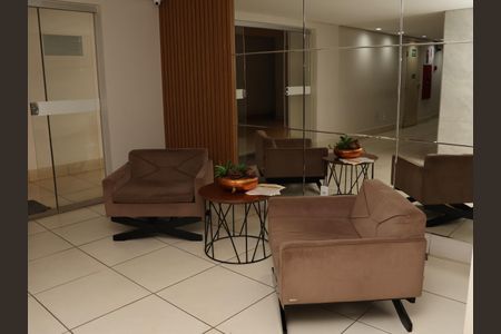 Apartamento para alugar com 64m², 1 quarto e 1 vagaHall social