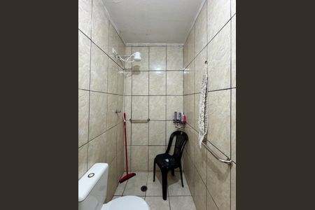 Banheiro Social de casa para alugar com 1 quarto, 35m² em Cooperativa, São Bernardo do Campo