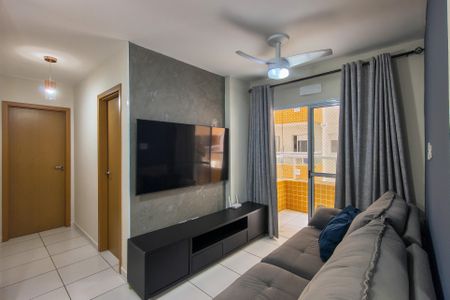Sala de apartamento para alugar com 2 quartos, 60m² em Boqueirão, Praia Grande