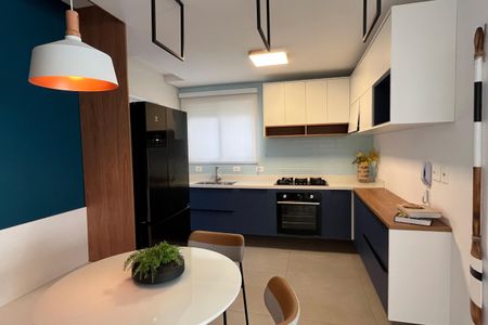 Apartamento para alugar com 107m², 2 quartos e 1 vagaCozinha 