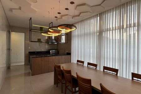 Apartamento para alugar com 107m², 2 quartos e 1 vagaÁrea comum - Salão de festas