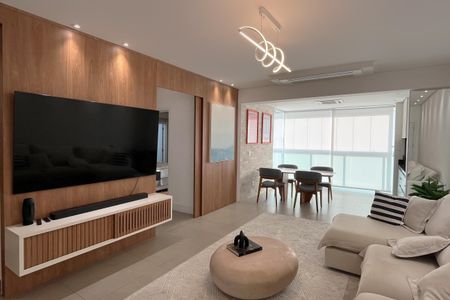 Sala de apartamento para alugar com 2 quartos, 107m² em Pompéia, Santos