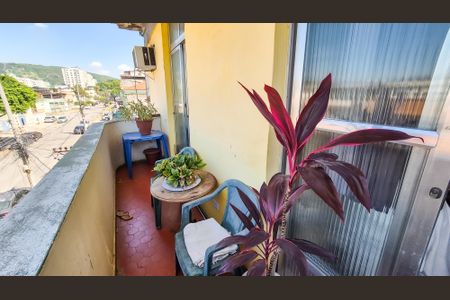 Apartamento à venda com 126m², 2 quartos e sem vagaVaranda dos quartos 1 e 2 