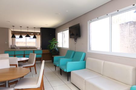 Apartamento para alugar com 42m², 2 quartos e 1 vagaÁrea comum- Salão de festas