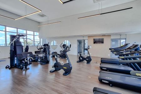 Studio para alugar com 25m², 1 quarto e sem vaga Studio para alugar com 25m², 1 quarto e sem vagaÁrea comum - Academia