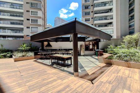 Studio para alugar com 25m², 1 quarto e sem vaga Studio para alugar com 25m², 1 quarto e sem vagaÁrea comum - Churrasqueira
