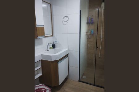Banheiro de apartamento à venda com 2 quartos, 45m² em Caxambu, Jundiaí