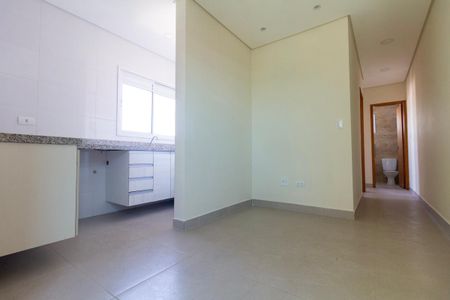 Sala, Cozinha e área de serviço de apartamento à venda com 2 quartos, 47m² em Parque Cisper, São Paulo