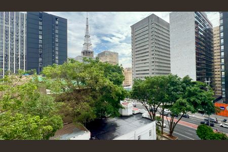 Vista da Sala de apartamento para alugar com 1 quarto, 45m² em Bela Vista, São Paulo