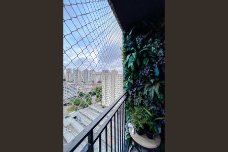 Varanda da Sala de apartamento à venda com 2 quartos, 38m² em Belenzinho, São Paulo