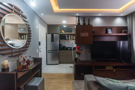 Sala de apartamento para alugar com 2 quartos, 48m² em Vila Monteiro, Poá