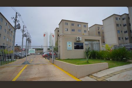 Apartamento para alugar com 42m², 2 quartos e 1 vagaFachada e portaria 