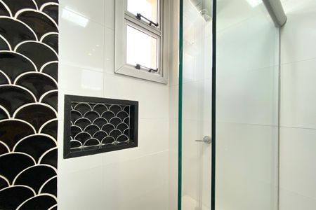Apartamento à venda com 42m², 1 quarto e 2 vagasBanheiro da Suíte