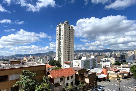 Vista da Sala de apartamento à venda com 1 quarto, 42m² em Colégio Batista, Belo Horizonte