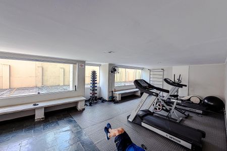 Apartamento à venda com 38m², 1 quarto e 1 vaga Apartamento à venda com 38m², 1 quarto e 1 vagaÁrea comum - Academia
