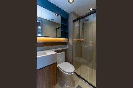 Apartamento para alugar com 47m², 2 quartos e 1 vagaBanheiro Social