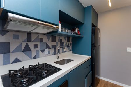 Apartamento para alugar com 47m², 2 quartos e 1 vagaCozinha Americana