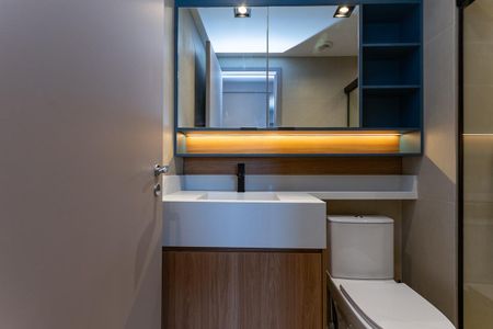 Apartamento para alugar com 47m², 2 quartos e 1 vagaBanheiro Social