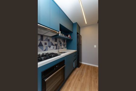 Apartamento para alugar com 47m², 2 quartos e 1 vagaCozinha Americana