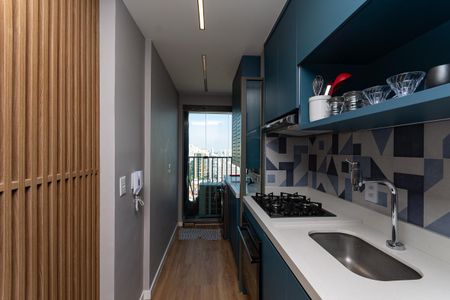 Apartamento para alugar com 47m², 2 quartos e 1 vagaCozinha Americana