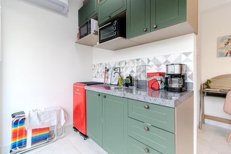 Studio para alugar com 24m², 1 quarto e sem vagaCozinha