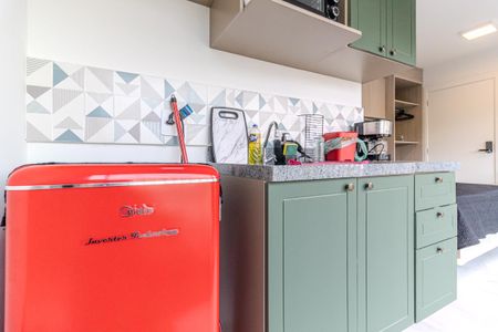 Studio para alugar com 24m², 1 quarto e sem vagaCozinha