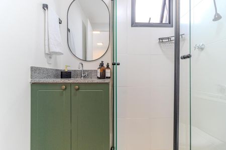 Studio para alugar com 24m², 1 quarto e sem vagaBanheiro