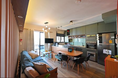 Sala de apartamento à venda com 2 quartos, 60m² em Vila Monte Alegre, São Paulo