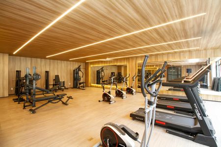 Studio à venda com 25m², 1 quarto e sem vaga Studio à venda com 25m², 1 quarto e sem vagaÁrea Comum - Academia