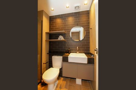 Studio à venda com 25m², 1 quarto e sem vaga Studio à venda com 25m², 1 quarto e sem vagaBanheiro
