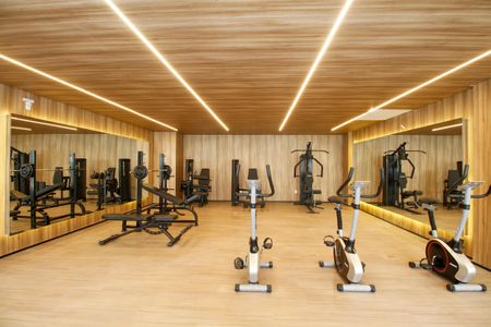 Studio à venda com 25m², 1 quarto e sem vaga Studio à venda com 25m², 1 quarto e sem vagaÁrea Comum - Academia