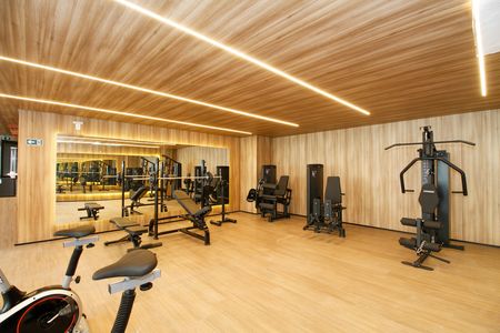 Studio à venda com 25m², 1 quarto e sem vaga Studio à venda com 25m², 1 quarto e sem vagaÁrea Comum - Academia