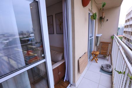 Apartamento à venda com 31m², 1 quarto e sem vagaVaranda