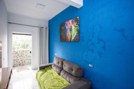 Sala de casa para alugar com 2 quartos, 65m² em Eldorado, Diadema