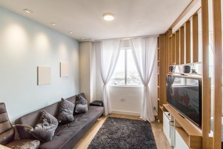 Sala  de apartamento à venda com 1 quarto, 33m² em Alphaville Industrial, Barueri