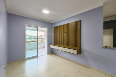 Sala de apartamento para alugar com 2 quartos, 82m² em Canto do Forte, Praia Grande