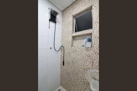 Banheiro Social de casa para alugar com 1 quarto, 52m² em Bairro dos Casa, São Bernardo do Campo