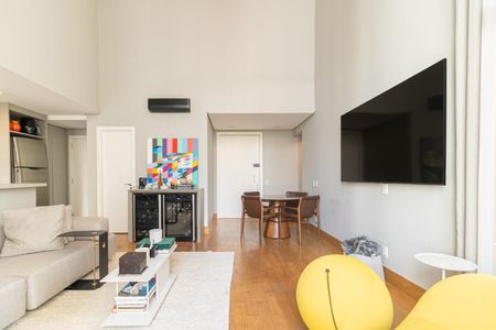 Sala de apartamento para alugar com 2 quartos, 151m² em Vila Nova Conceição, São Paulo