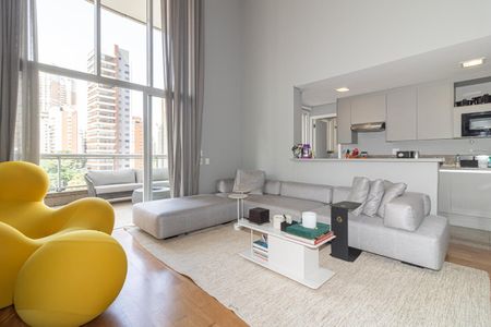 Sala de apartamento para alugar com 2 quartos, 151m² em Vila Nova Conceição, São Paulo