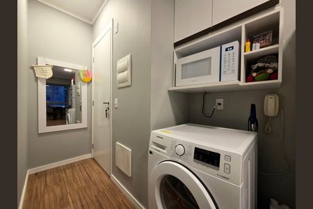Área de Serviço de apartamento para alugar com 1 quarto, 36m² em Indianópolis, São Paulo
