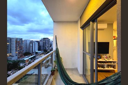 Apartamento à venda com 36m², 1 quarto e 2 vagasVaranda