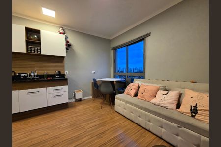 Sala de apartamento para alugar com 1 quarto, 36m² em Indianópolis, São Paulo