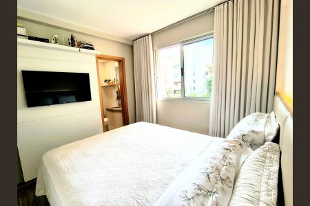 Quarto 1 de apartamento à venda com 3 quartos, 77m² em Grajaú, Belo Horizonte