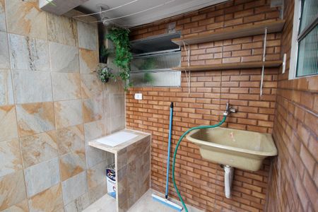 Área de Serviço de casa para alugar com 1 quarto, 37m² em Vila Tiradentes, São Paulo