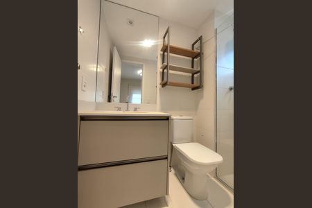 Apartamento para alugar com 40m², 1 quarto e 1 vaga Apartamento para alugar com 40m², 1 quarto e 1 vagaBanheiro